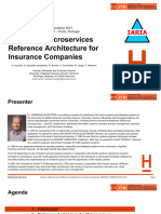 Microservices Reference Architecture For Insurance Companies