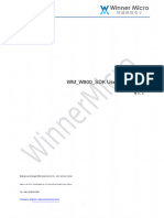 WM - W800 - SDK User Manual - v11