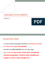 Cascade Style Sheets