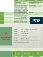 Lesson Note - JSS 1 - Second - Easter Term