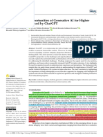 Michel-Villarreal Et Al. (2023) - Challenges and Opportunities of Generative AI For Higher Education As Explained by ChatGPT