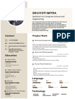 Devjyoti Mitra New CV