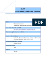 Grammaticalization Lehmann