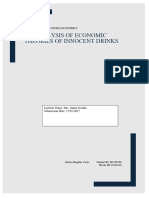 An Analysis of Economic Theories of Innocent An Analysis of Economic Theories of Innocent Drinks