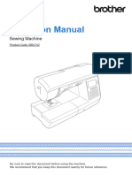 Brother 888 F42 Sewing Machine Instruction Manual