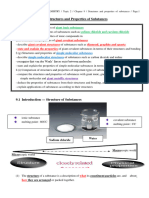 New Note Chapter 9 Structures and Properties of Substances - 2020 - Student Version