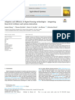 Adoption and Diffusion of Digital Farming Technologies - Integrating Farm-Level Evidence and System Interaction