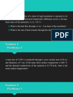 Seminar 1 Transport Phenomena