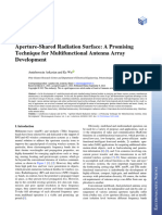 Aperture-Shared Radiation Surface A Promising Technique For Multifunctional Antenna Array Development