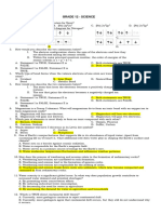 Grade 12 - Science Set B