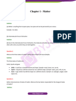 ICSE Class 8 Chemistry Selina Solution Chapter 1 Matter