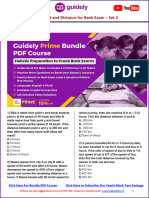 Time Speed and Distance For Bank Exam - Set 2