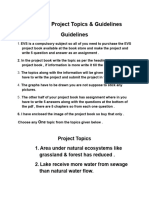 Class 11 Project Topics & Guidelines