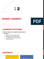 Topic 2 - Money Market