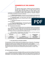 Final Reviewer The Sacraments of The Church