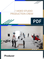 The Video Studio Production Crew