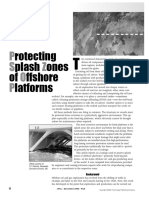 Protecting Splash Zones of Offshore Platforms