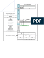 R.simple Pad Footing