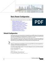 Router Configuration