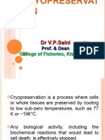 CRYOPRESERVATION