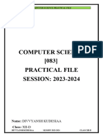 D Practical File 2