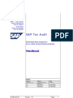 SAP TaxAudit Handbook