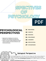 Psychological Perspectives