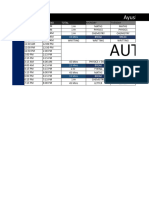 Ayush Time Table 18