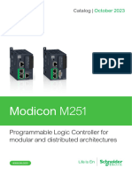 Catalog Modicon M251 Programmable Logic Controller For Modular and Distributed Architectures - October 2023