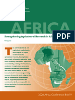 Agricultural Research in Africa