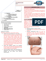 5.0 Physical Examination