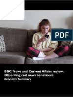 BBC News Review Revealing Reality Summary Report