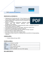 2+ Salesforce Resume