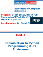 Dr. Tanvi FOCP Unit-2 Session-1 PPT (Revised)