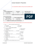 Grammar Summative 3 Preparation