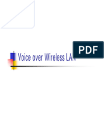 Voice Over Wireless LAN