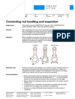 Wartsila Vasa 32 - Service Letter - Connecting Rod Handling and Inspection