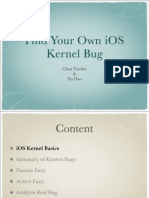 Xu Hao Xiabo Chen Find Your Own IOS Kernel Bug