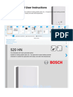 BOSCH 520-HN-N USER INSTRUCTIONS PDF Download - ManualsLib