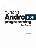 Murach's Android Programming Training & Reference 2nd Edition