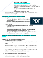 Chapter 4 - Job Costing