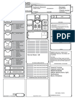 DELVEBOUND Character Sheet (Fillable) v1.6