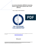 TDCS For ADL of Stroke Patients