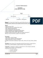 Class 9 Chemistry Notes Chapter 2 and 4