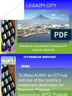 Legazpi City: Information & Communications Technology (ICT) - Enabled Services