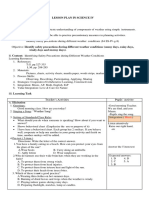 Lesson Plan in Science IV COT