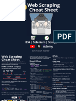 Web Scraping Cheat Sheet 2.0