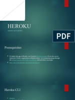 3 Heroku