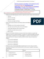 IAS Prelims General Studies Paper 1998 Part 7