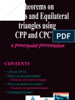 12.3 Therems On Isosceles and Equilateral Triangles